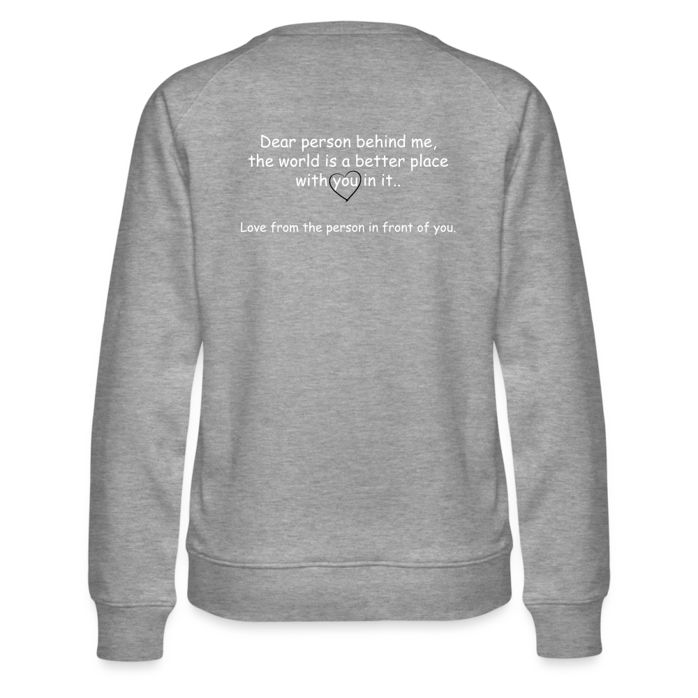 SPOD Dame premium sweatshirt S You Are Enough Crewneck