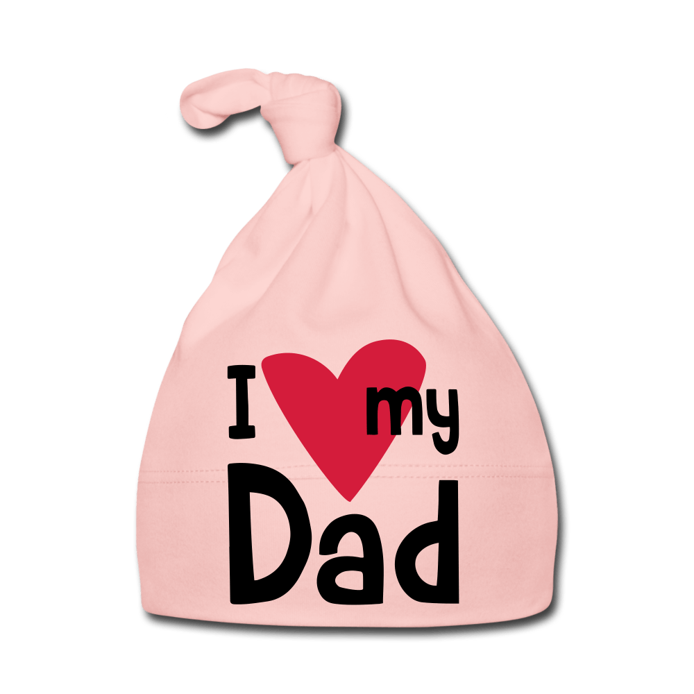 SPOD Baby Cap | Sonar pink I Love Dad - Babyhue