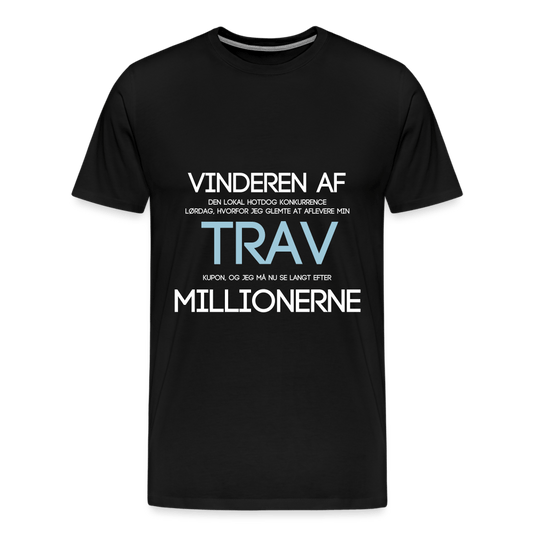 SPOD Men’s Premium T-Shirt | Spreadshirt 812 black / S Trav Millionerne