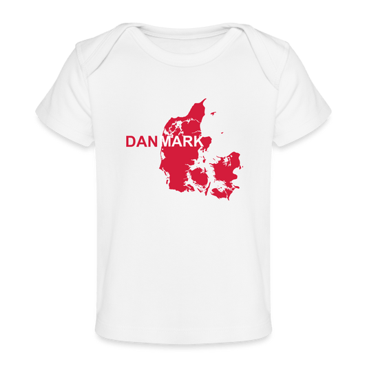 SPOD Organic Baby T-Shirt | Spreadshirt 1433 50/56 (0-1m) Danmark - Økologisk T-shirt til baby