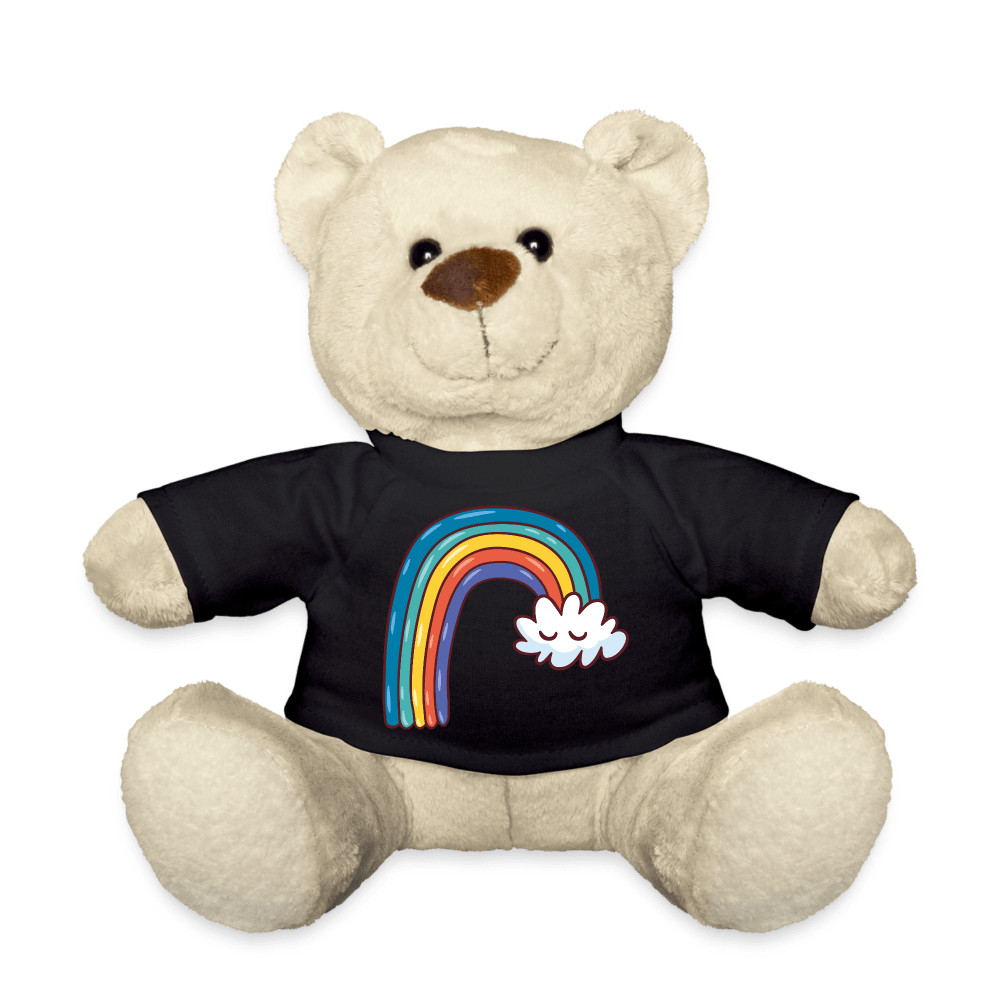 SPOD Teddybjørn sort Teddybjørn - Rainbow