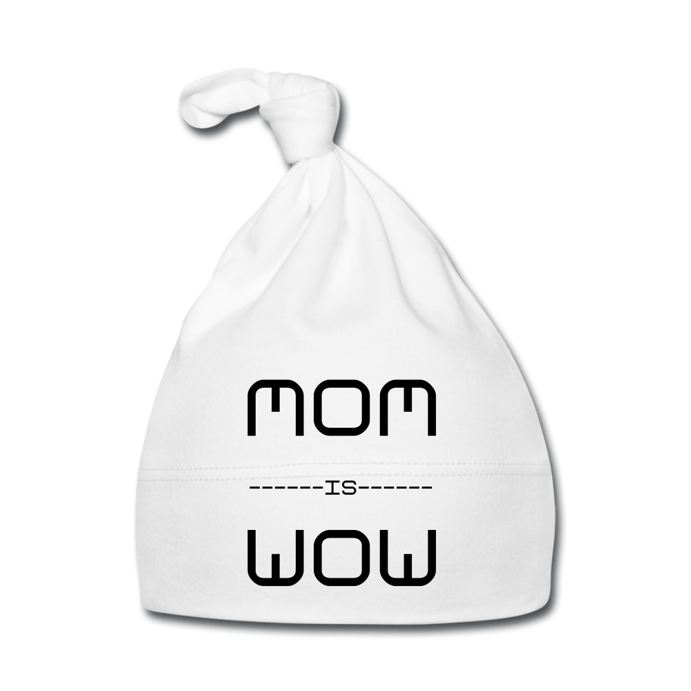 SPOD Baby Cap | Sonar white Mom is WoW - Babyhue
