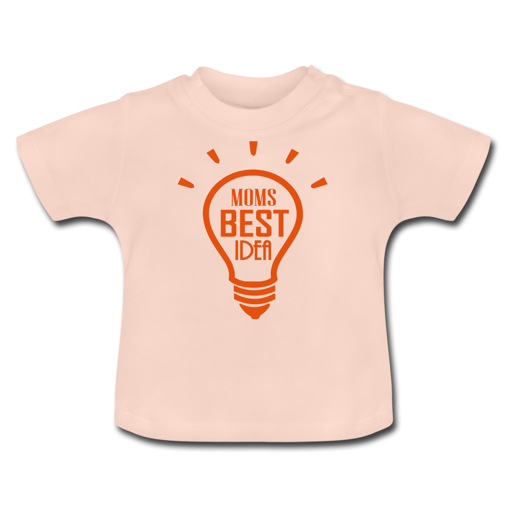 SPOD Baby T-Shirt | BabyBugz crystal pink / 3-6 Months Moms Best Idea - Baby T-shirt