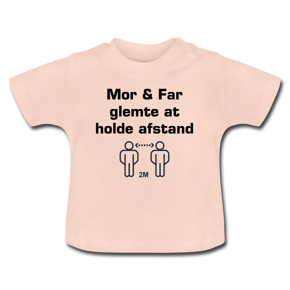 SPOD Baby T-Shirt | BabyBugz crystal pink / 3-6 Months Mor & Far - Baby T-shirt