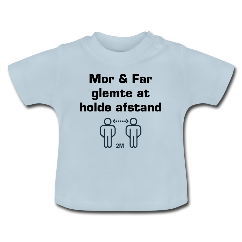 SPOD Baby T-Shirt | BabyBugz light blue / 3-6 Months Mor & Far - Baby T-shirt