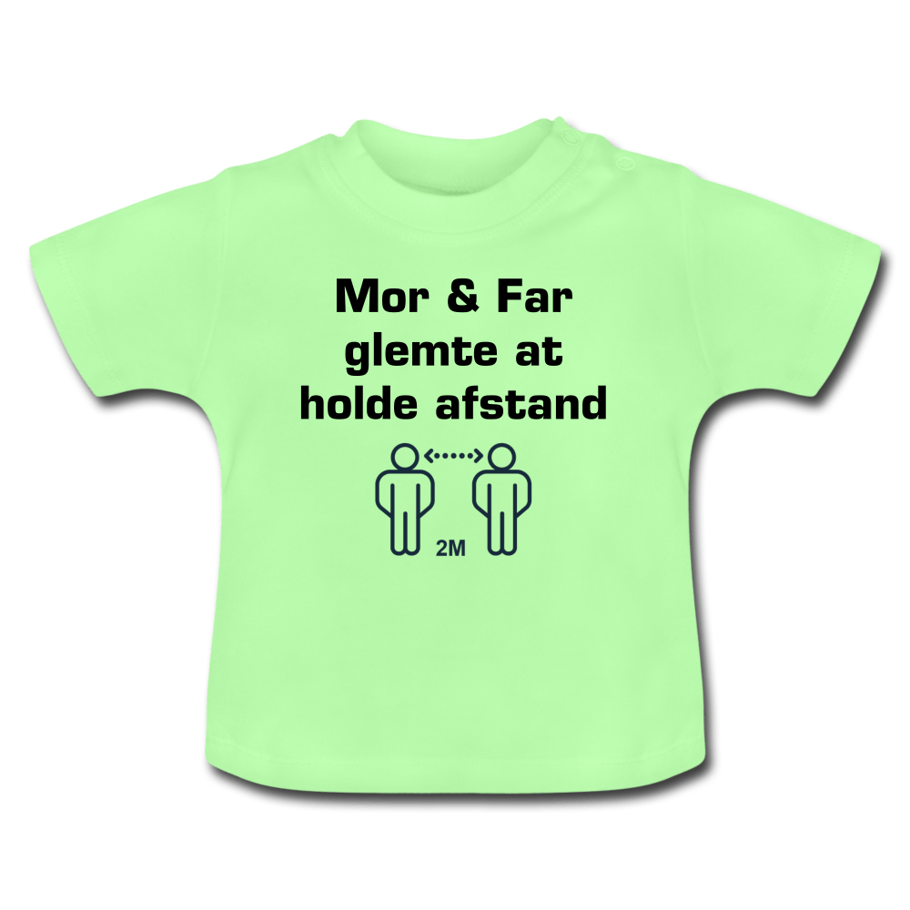 SPOD Baby T-Shirt | BabyBugz mint green / 3-6 Months Mor & Far - Baby T-shirt