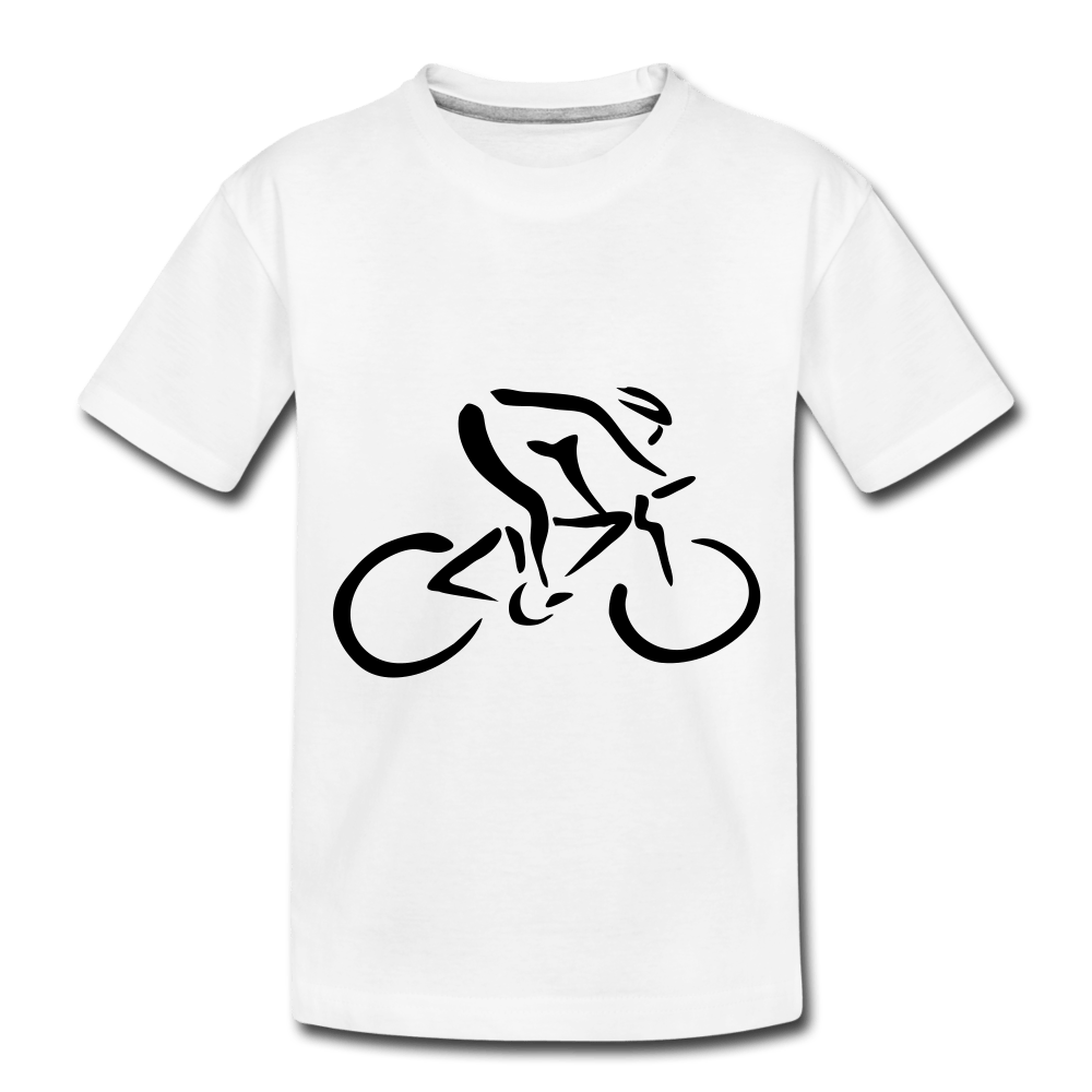 SPOD Børne premium T-shirt hvid / 98/104 (2 år) Tour - Børne T-shirt
