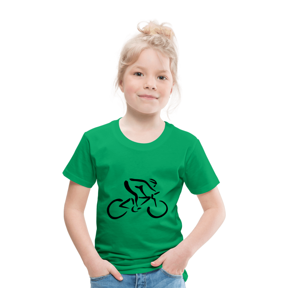 SPOD Børne premium T-shirt kelly grøn / 98/104 (2 år) Tour - Børne T-shirt