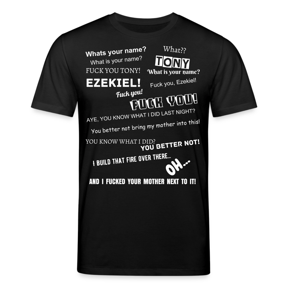 SPOD Men’s Organic T-Shirt | Stanley & Stella black / S Tony & Ezekiel T-Shirt - Til Herrer