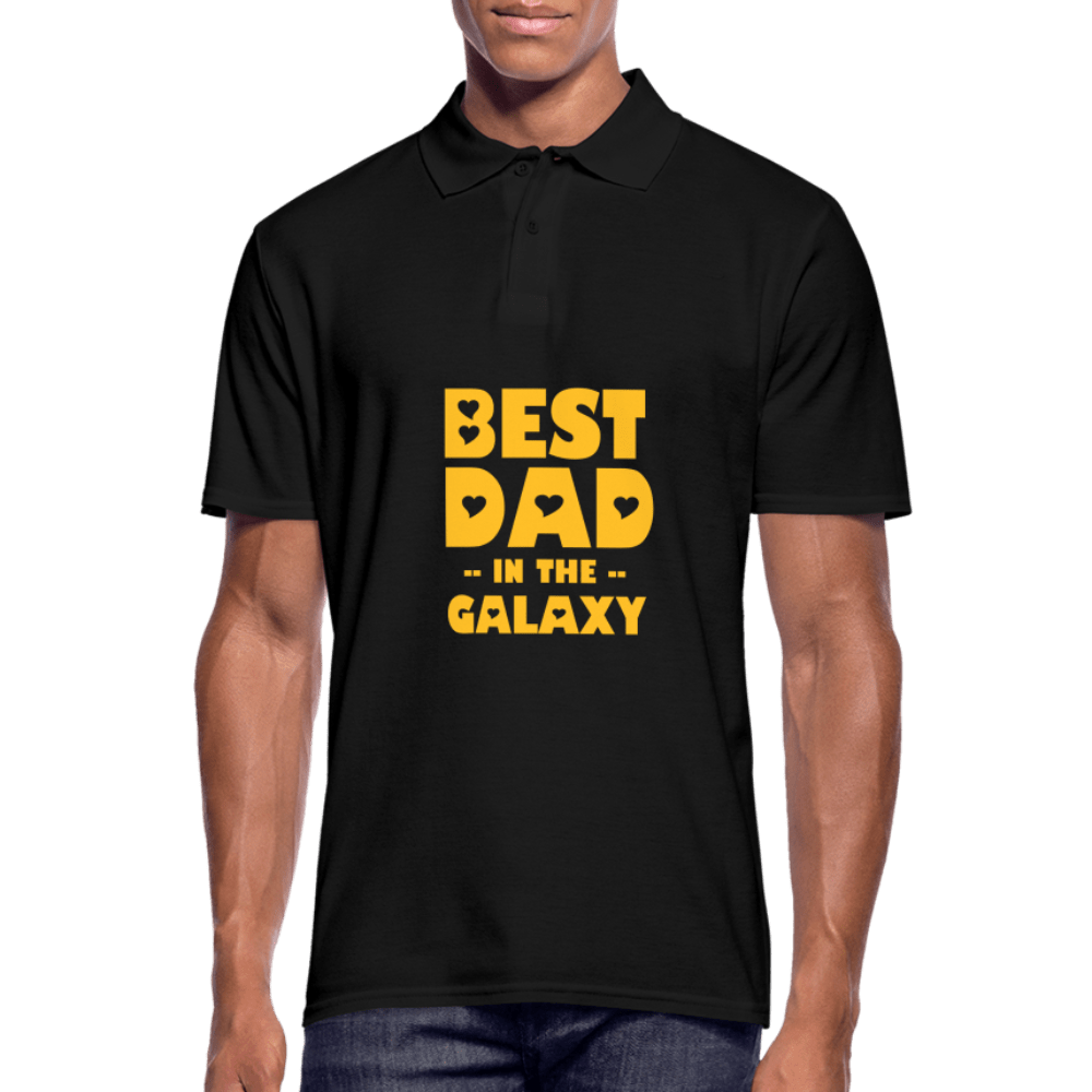 SPOD Men's Polo Shirt | Gildan black / S Best Dad - Herre Poloshirt