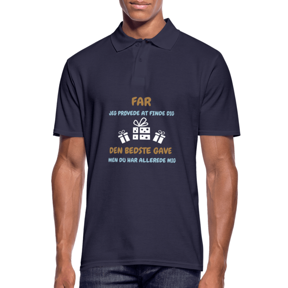 SPOD Men's Polo Shirt | Gildan navy / S Bedste Gave - Herre Poloshirt