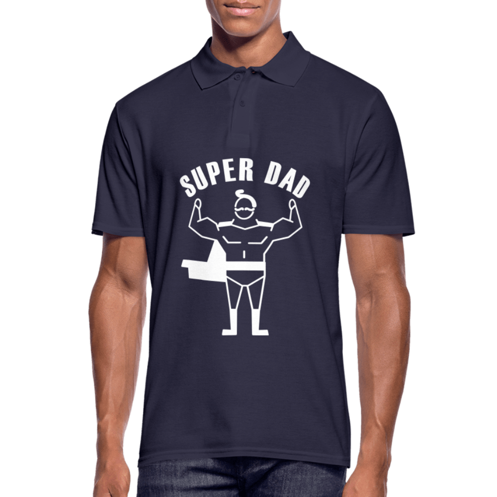 SPOD Men's Polo Shirt | Gildan navy / S Super Dad - Herre Poloshirt