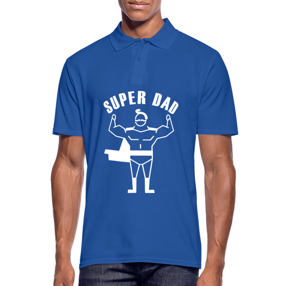 SPOD Men's Polo Shirt | Gildan royal blue / S Super Dad - Herre Poloshirt