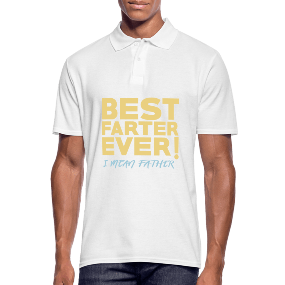 SPOD Men's Polo Shirt | Gildan white / S Fars Dag - Herre Poloshirt