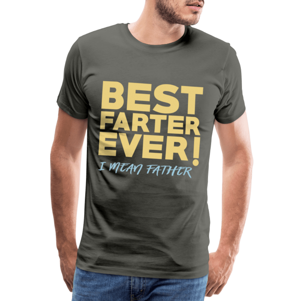 SPOD Men’s Premium T-Shirt | Spreadshirt 812 asphalt / S Fars Dag - Herre Premium T-shirt