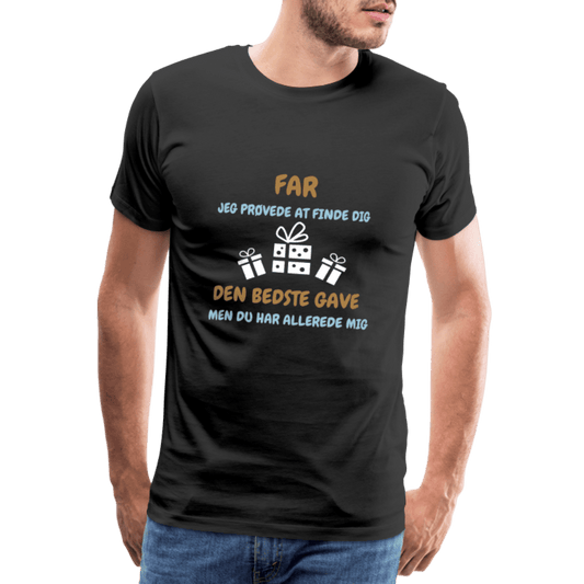 SPOD Men’s Premium T-Shirt | Spreadshirt 812 black / S Bedste Gave - Herre Premium T-shirt