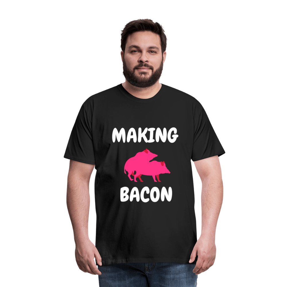 SPOD Men’s Premium T-Shirt | Spreadshirt 812 black / S Making Bacon - Premium T-shirt