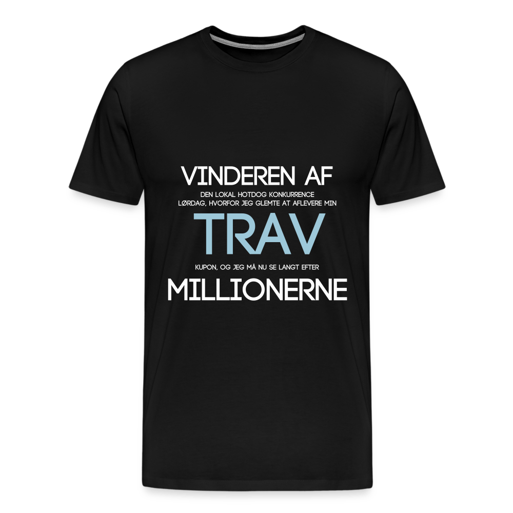 SPOD Men’s Premium T-Shirt | Spreadshirt 812 black / S Trav Millionerne