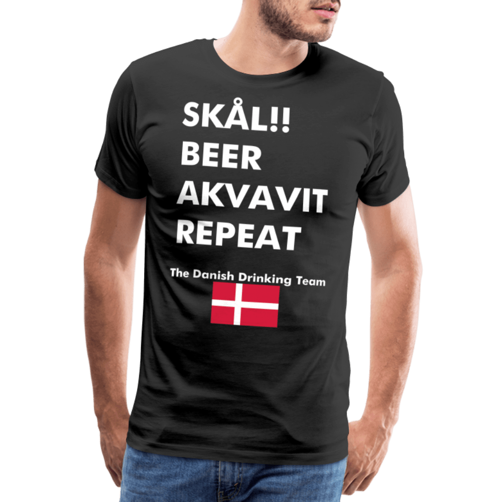 SPOD Men’s Premium T-Shirt | Spreadshirt 812 Danish Drinking Team - Herre premium T-shirt