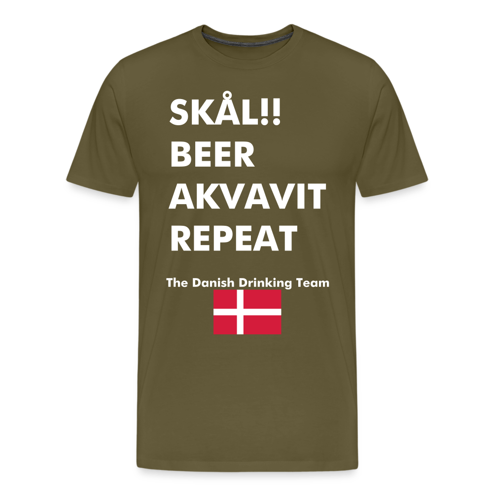 SPOD Men’s Premium T-Shirt | Spreadshirt 812 Danish Drinking Team - Herre premium T-shirt