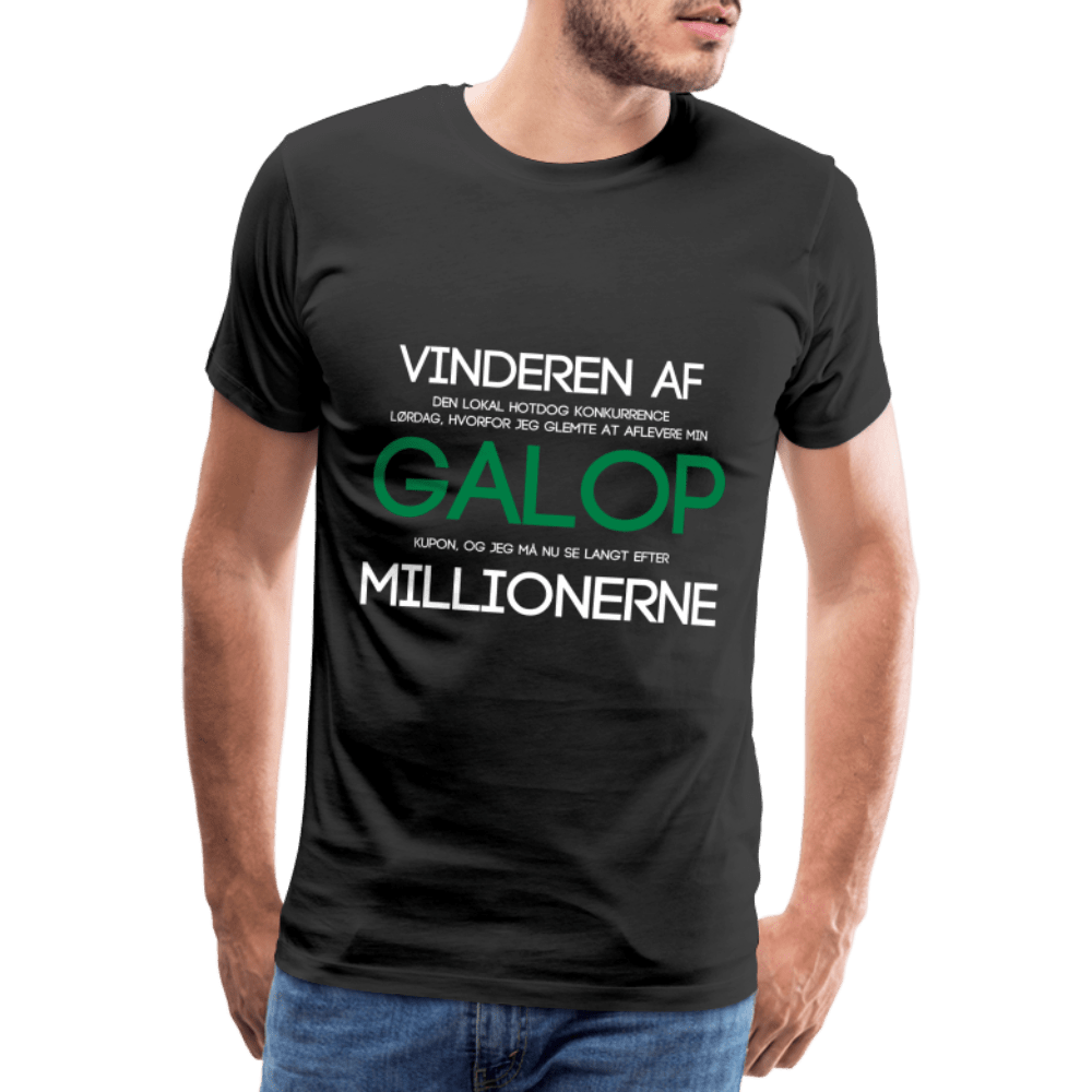 SPOD Men’s Premium T-Shirt | Spreadshirt 812 Galop Millionerne