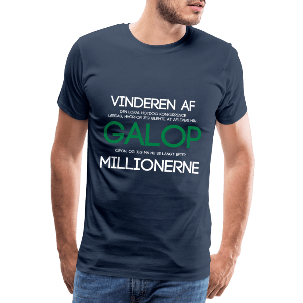 SPOD Men’s Premium T-Shirt | Spreadshirt 812 Galop Millionerne