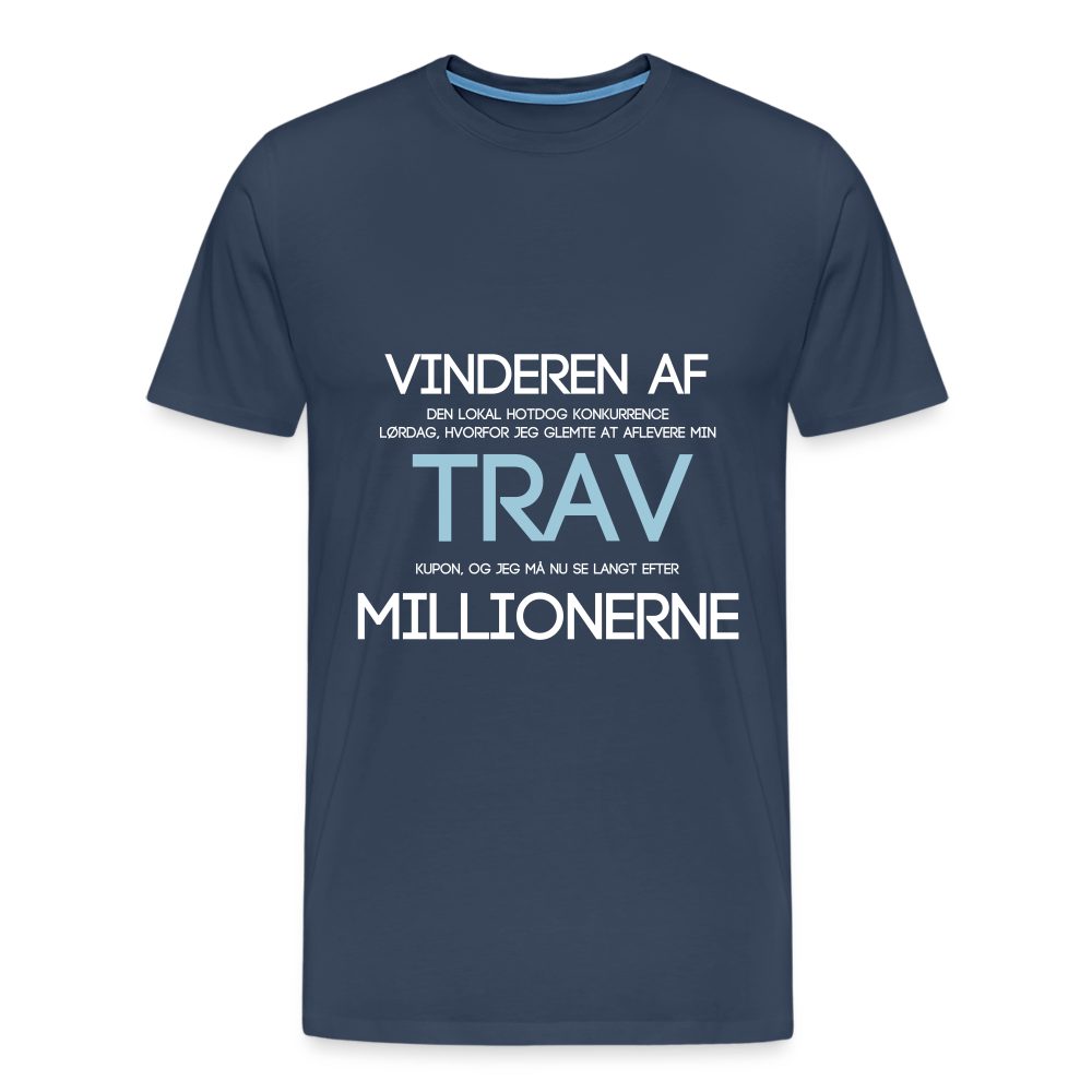 SPOD Men’s Premium T-Shirt | Spreadshirt 812 navy / S Trav Millionerne