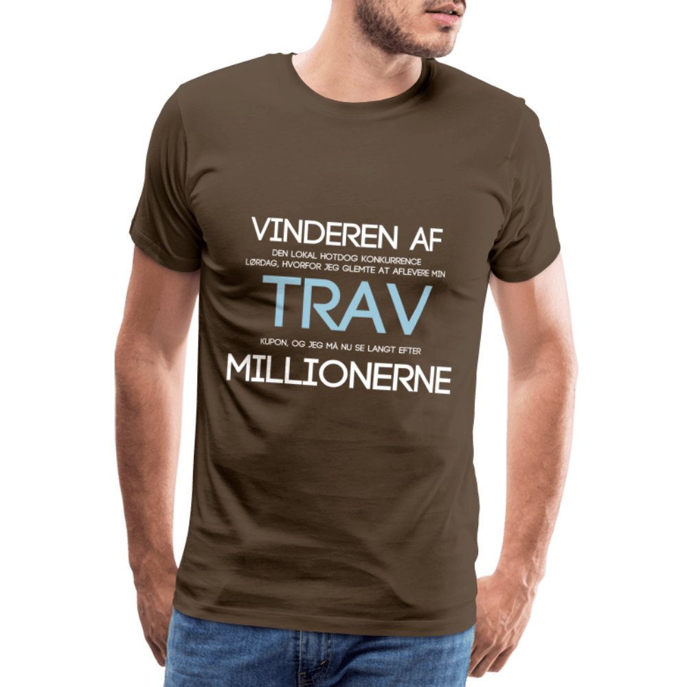 SPOD Men’s Premium T-Shirt | Spreadshirt 812 noble brown / S Trav Millionerne