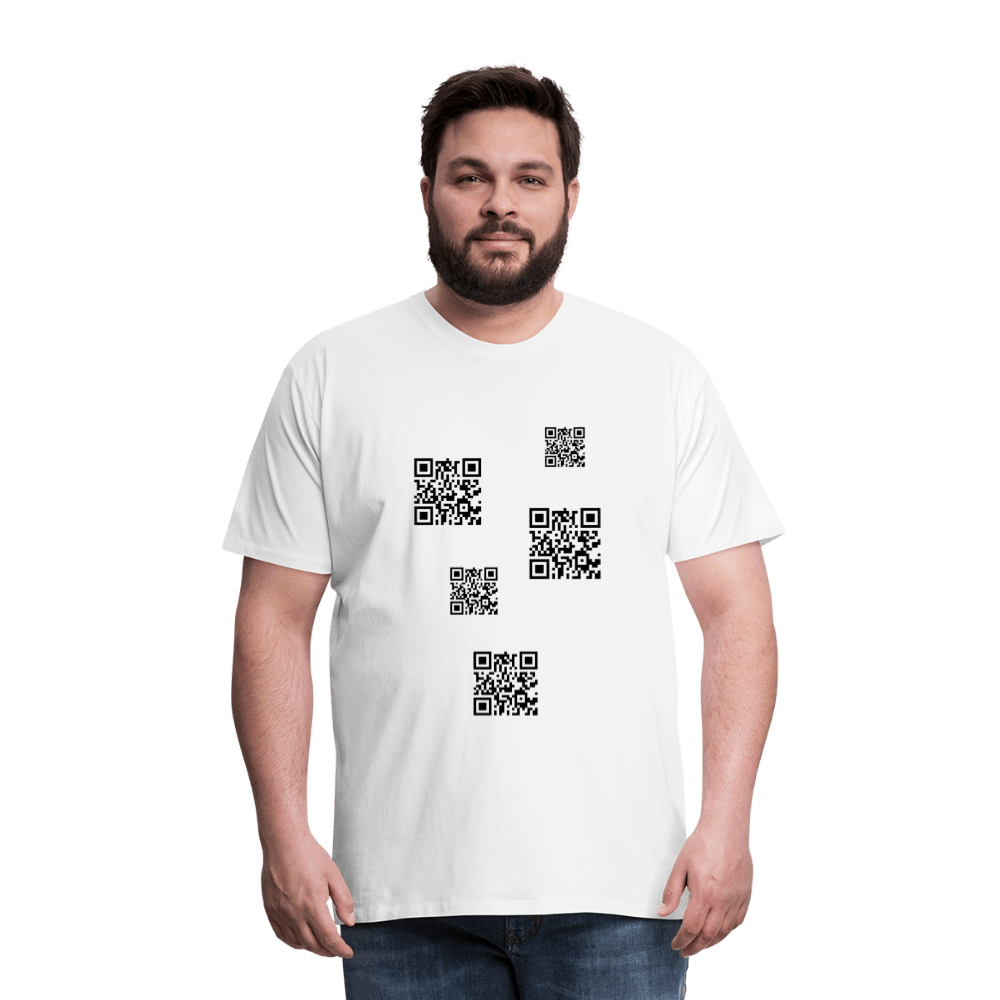 SPOD Men’s Premium T-Shirt | Spreadshirt 812 Rick Rolled - Herre premium T-shirt