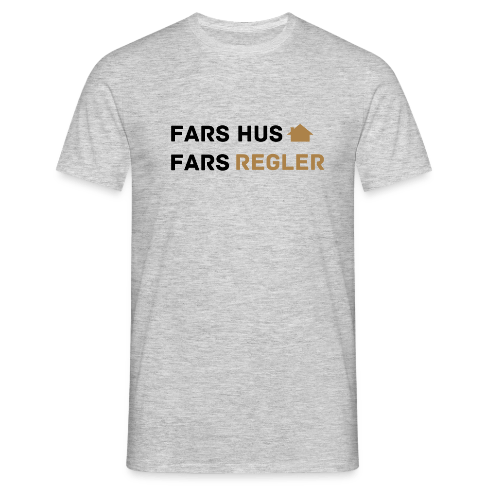 hus, fars regler - T-shirt – Chandize