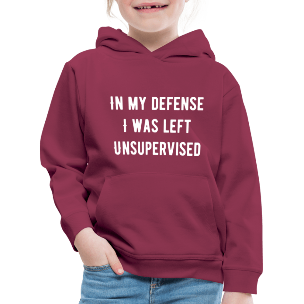 SPOD Premium hættetrøje til børn In My Defense -  Hoodie