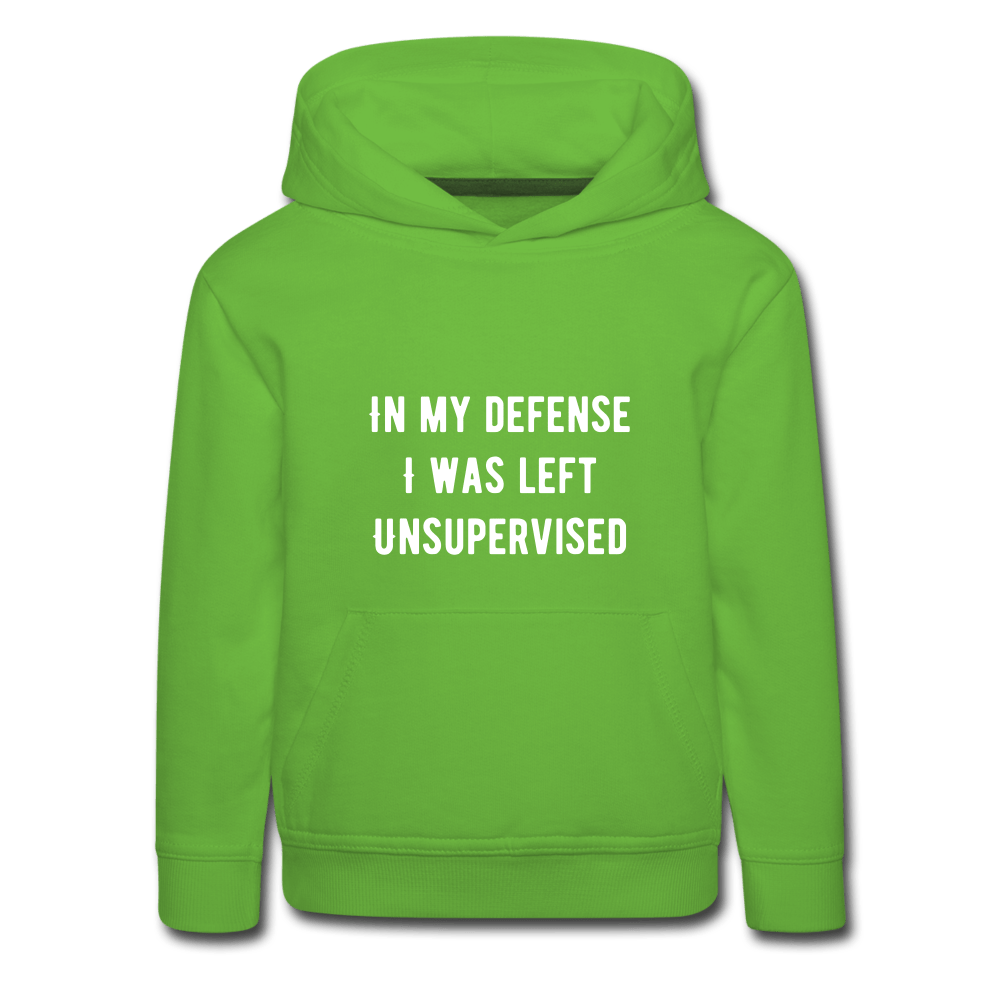 SPOD Premium hættetrøje til børn In My Defense -  Hoodie
