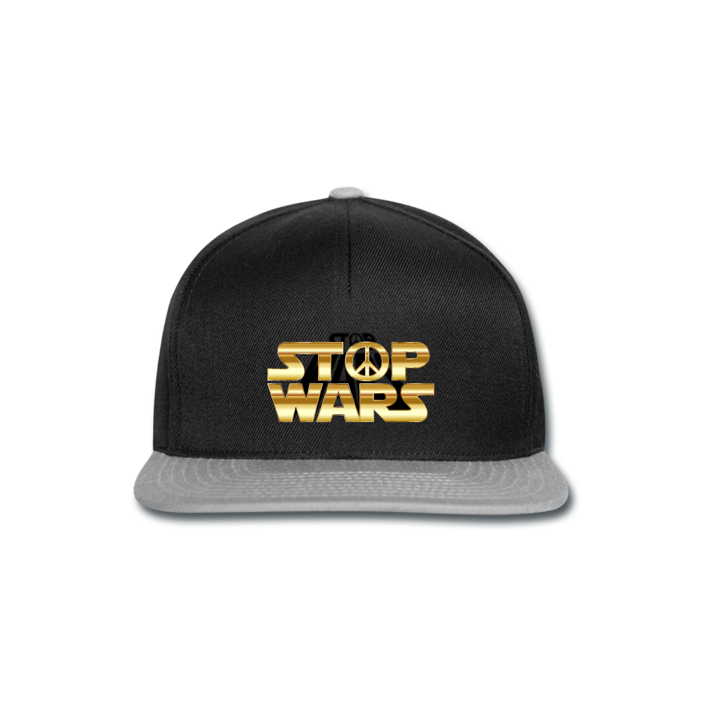 SPOD Snapback Cap | Bleechfield black/grey Stop Wars - Snapback Cap