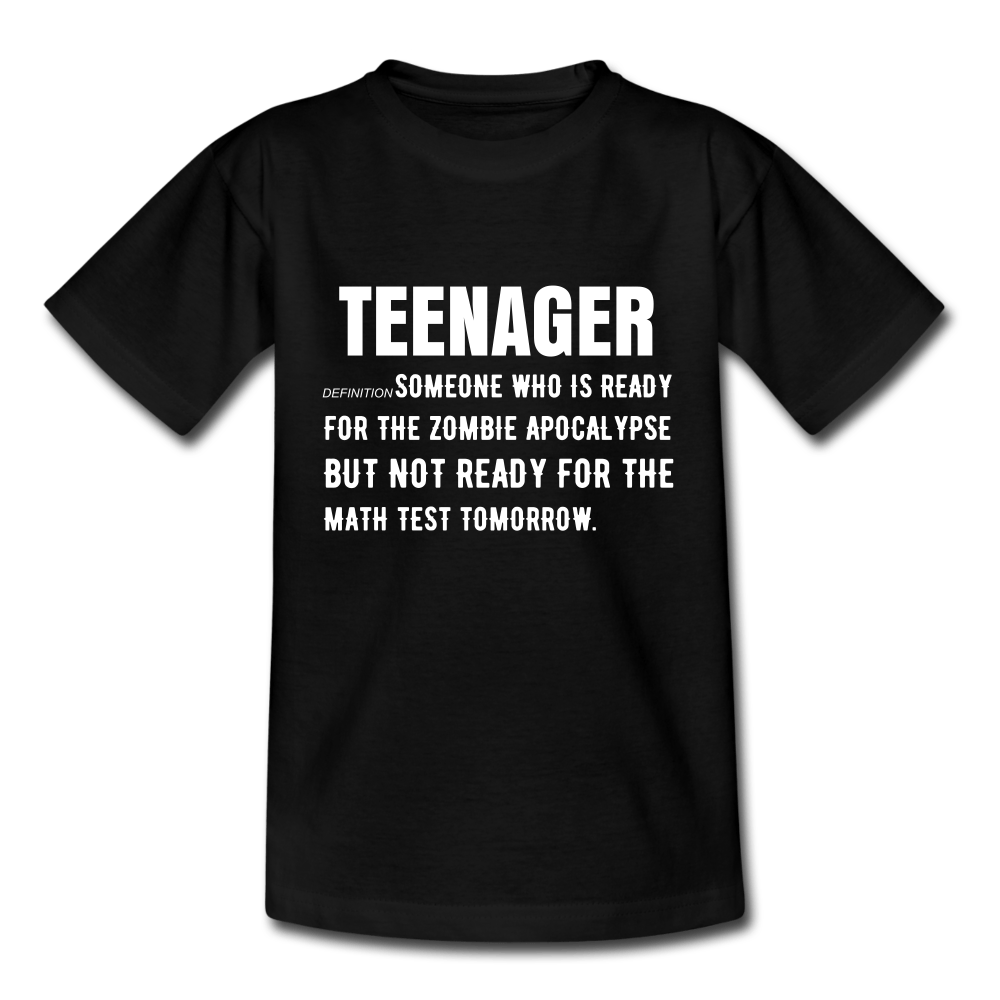 SPOD Teenage T-Shirt | B&C black / 134/146 (9-11 Years) Teenager-T-shirt
