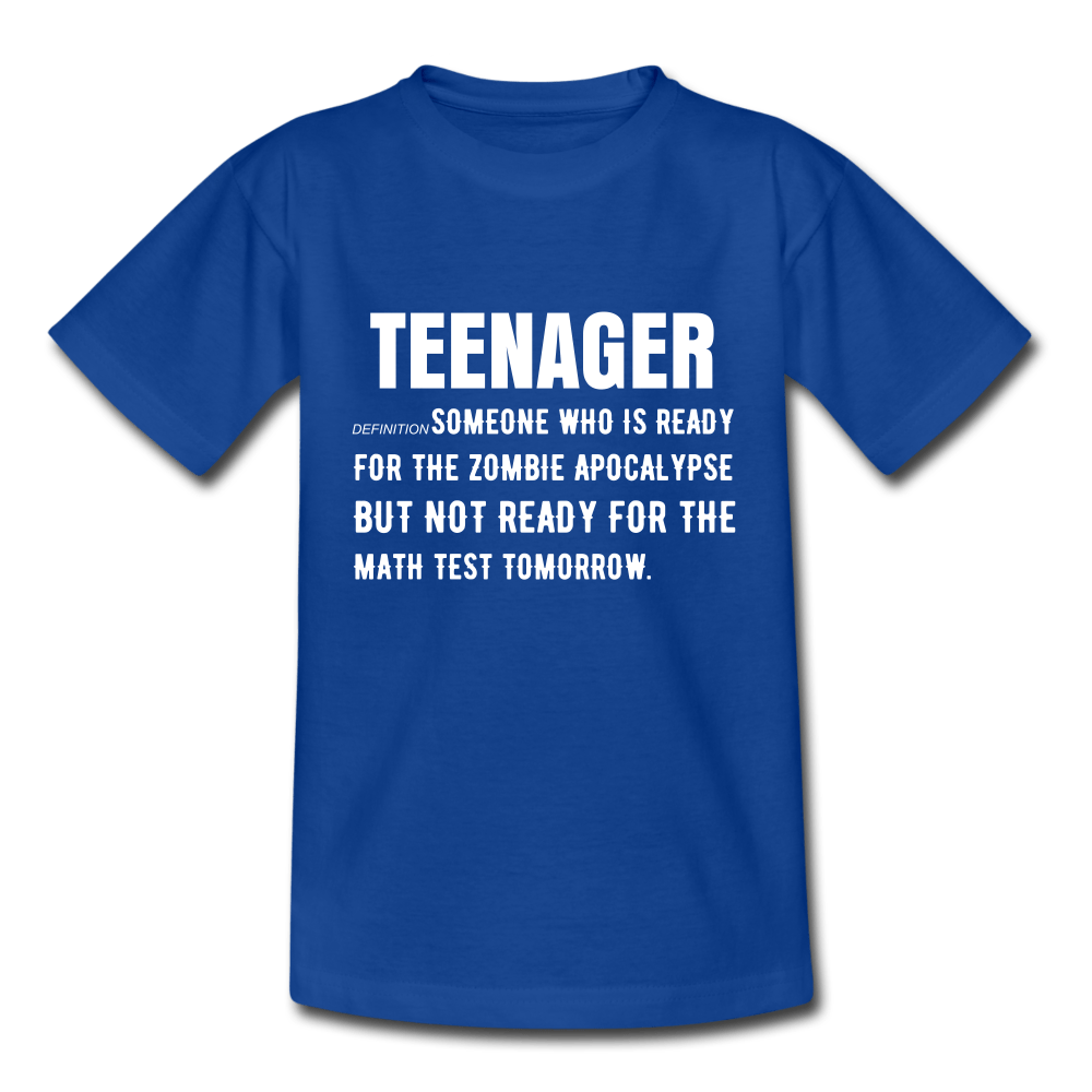SPOD Teenage T-Shirt | B&C royal blue / 134/146 (9-11 Years) Teenager-T-shirt