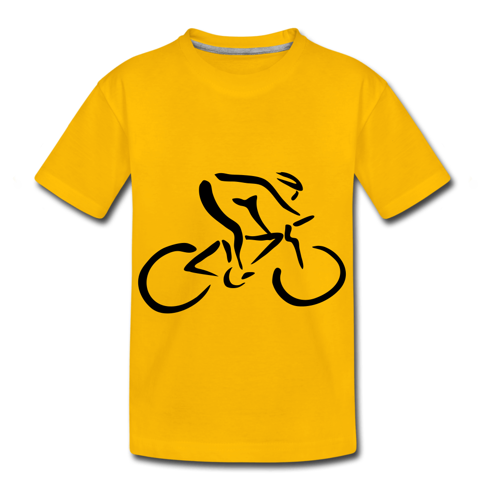SPOD Teenager premium T-shirt sol-gul / 146/152 (10 år) Tour - Børne T-Shirt