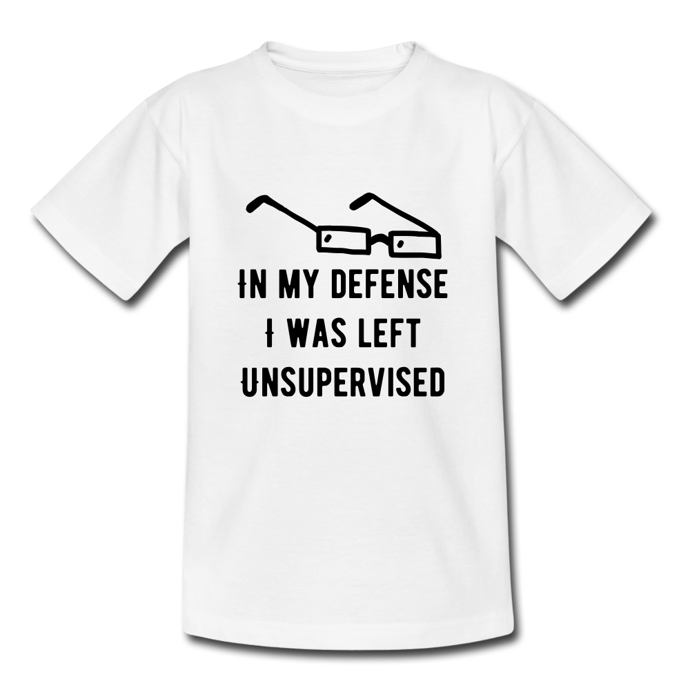 SPOD Teenager-T-shirt hvid / 134/146 (9-11 år) In My Defense -  T-Shirt
