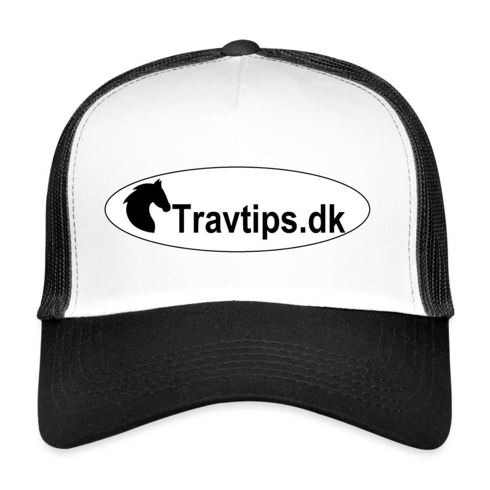 SPOD Trucker Cap | Beechfield white/black Travtips.dk Cap