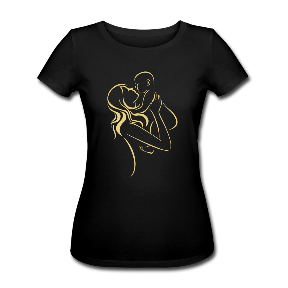 SPOD Women’s Organic T-Shirt | Stanley & Stella black / S Mors Dag - Økologisk Stanley & Stella T-shirt til damer