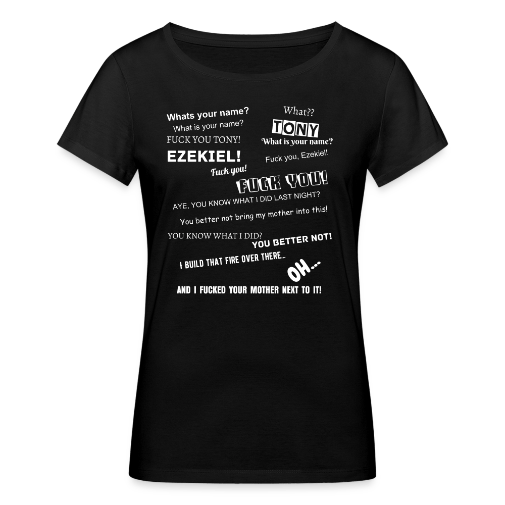 SPOD Women’s Organic T-Shirt | Stanley & Stella black / S Tony & Ezekiel - T-shirt til damer