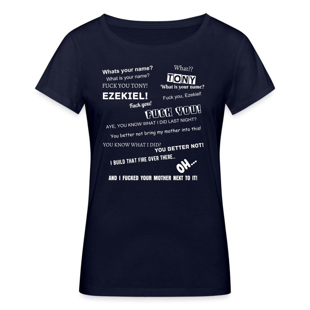 SPOD Women’s Organic T-Shirt | Stanley & Stella navy / S Tony & Ezekiel - T-shirt til damer