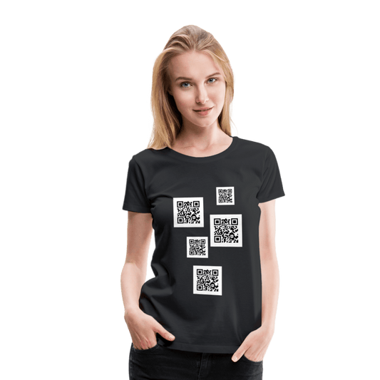 SPOD Women’s Premium T-Shirt | Spreadshirt 813 black / S Rick Rolled - Dame premium T-shirt