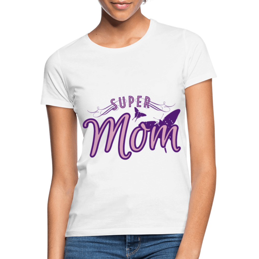 SPOD Women's T-Shirt | B&C white / S Super Mom T-shirt